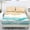 Beach Starfish Wave, variant on COEQINE Twin Size Sheet Set Cozy Stretchy 3 Pieces Bedding Sheet Set Bottom Bedsheet with All Around Elastic for Breast Cancer Awareness Home Decor, Pink Ribbon Rose