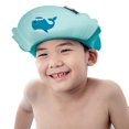 thumbnail image 1 of ZHAOCHENG Gorro de ducha para bebé, gorro de baño de silicona, gorro para lavar el cabello, gorro de ducha ajustable impermeable, gorro de champú., 1 of 5