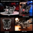 thumbnail image 3 of V8 Engine Model Kits That Runs - 770+Pcs, Build Your Own MOC Mini V8 Building Engine,Compatible with Lego Car Set,STEM Toy with APP Control & Motor,Mechanical Engineering Set for Adults, 3 of 9