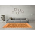 thumbnail image 3 of Ahgly Company Indoor Square Oriental Orange Traditional Area Rugs, 8' Square, 3 of 4