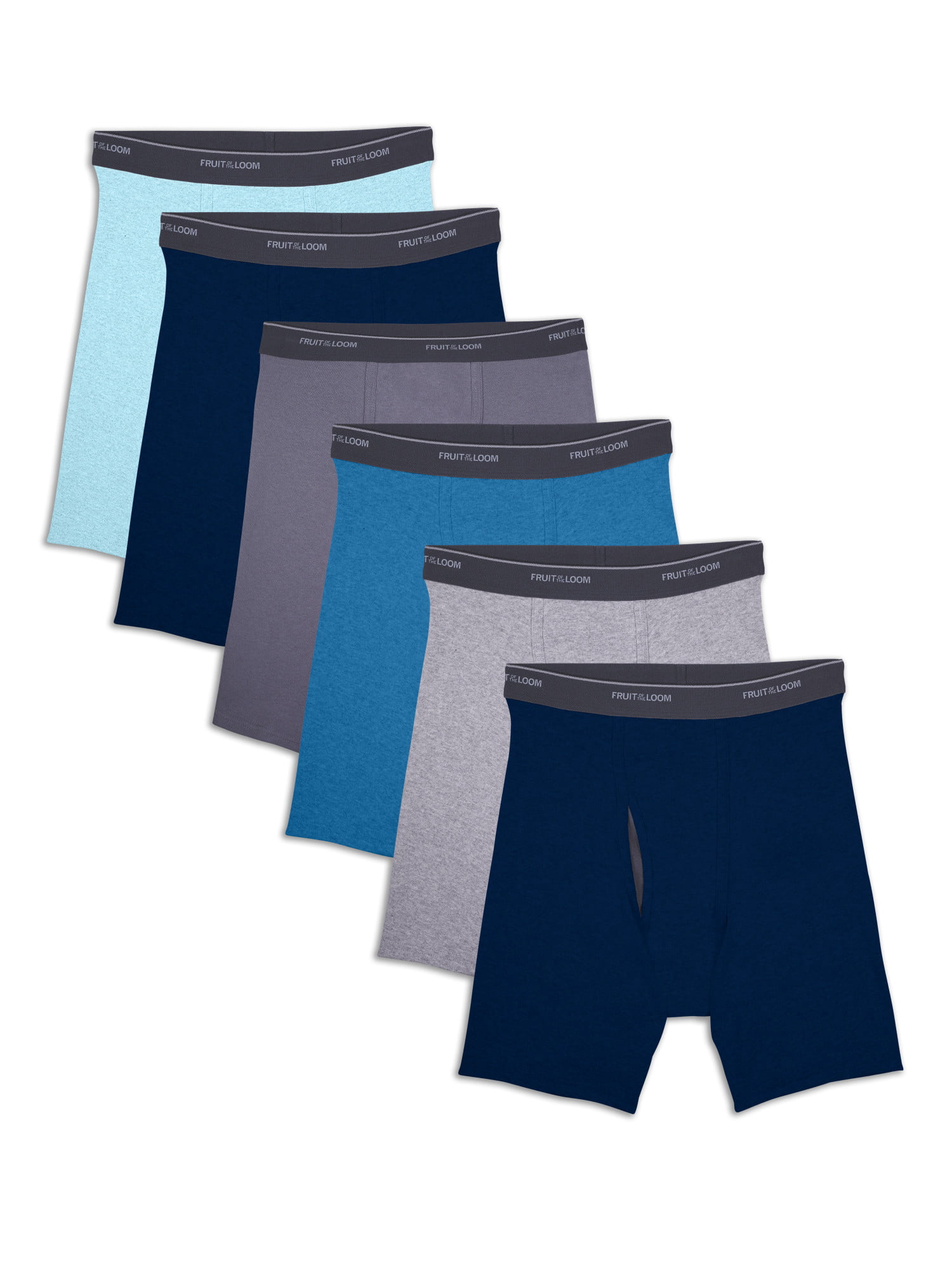 Fox Comfortable Mens Boxer Briefs Multi-Size Soft Underwear S