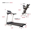 thumbnail image 6 of Sunny Health & Fitness Energy Motorized Incline Treadmill, Portable Folding Home Exercise Machine, Walking, Running, SF-T7724, 6 of 11