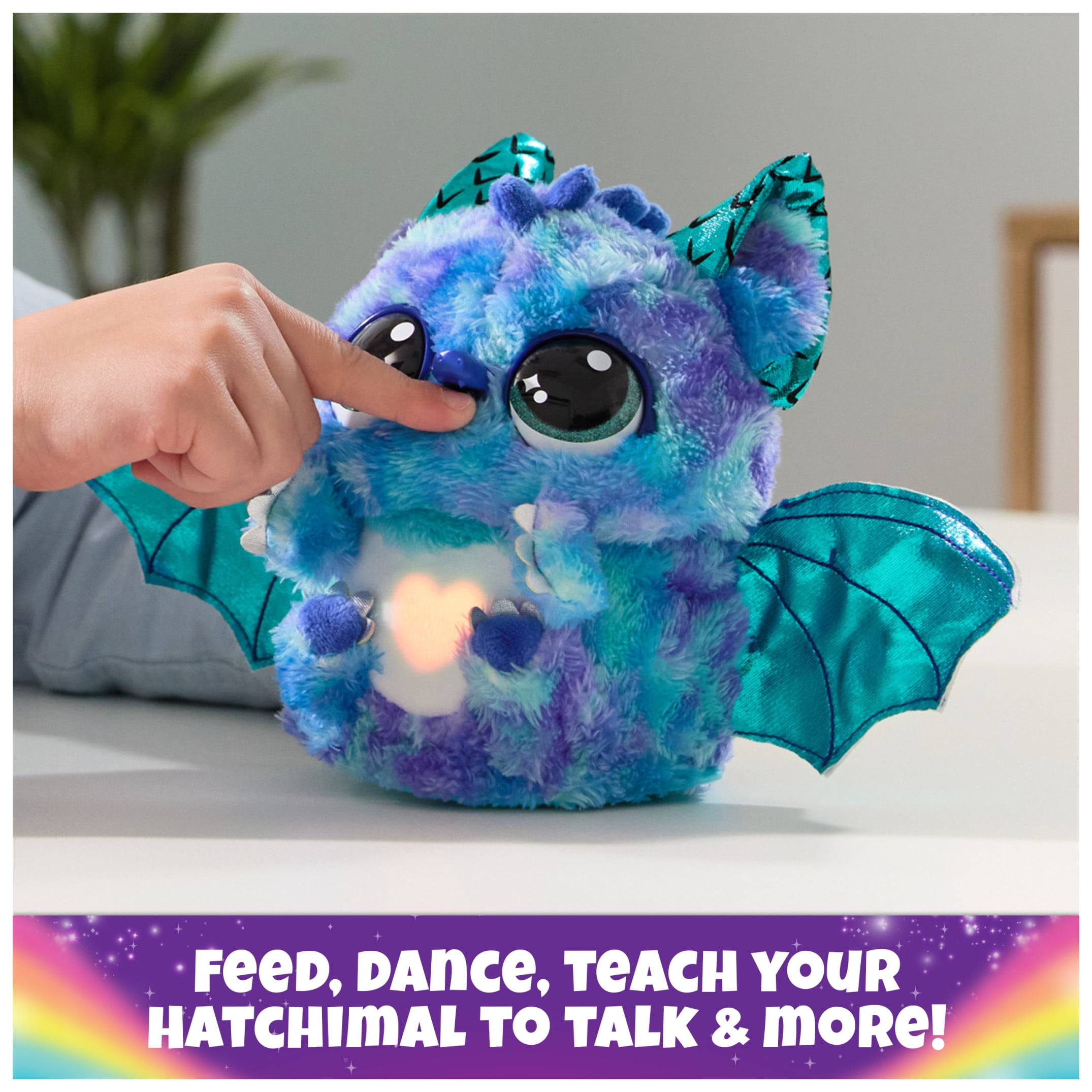 Hatchimals Alive, Mystery Hatch 6.5-inch Draggle Electronic Pet with Mist, Lights & Sounds (Styles Vary)