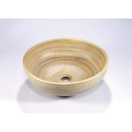 Legion Furniture Circular Vessel bathroom Sink