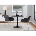 thumbnail image 3 of LumiSource Daniella Dining Chair - Set of 2, 3 of 6