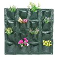 thumbnail image 2 of Macetero colgante de pared para plantas y flores que ahorra espacio, bolsa de jardín vertical con 16 bolsillos, 2 of 5