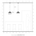 thumbnail image 6 of 41172-96 Livex Lighting Amador - 1 Light Pendant In Transitional Style-15 Inches Tall and 11.75 Inches Wide-Shiny Dark Gray/Polished Chrome Finish, 6 of 8