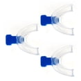 thumbnail image 3 of 3PCS Snoring Mouthpiece Prevent Teeth Grinding Silicone Health Sleeping Tool with Blue Plastic Box, 3 of 5