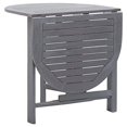 thumbnail image 5 of vidaXL Garden Table Gray 47.2"x27.6"x29.1" Solid Acacia Wood, 46325, 5 of 9