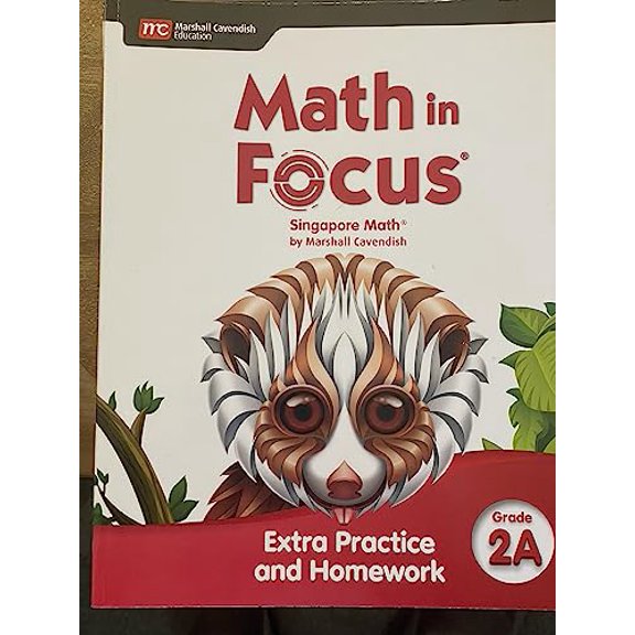 Pre-Owned Math in Focus Extra Practice and Homework Grade 2 (Math in Focus, A) Paperback