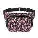 thumbnail image 1 of Fotbe Daisies Flowers Cangurera Cuadrada con Estampado de Doble Capa, Bolsa de Cintura Ajustable Mini para Hombres y Mujeres, 1 of 9