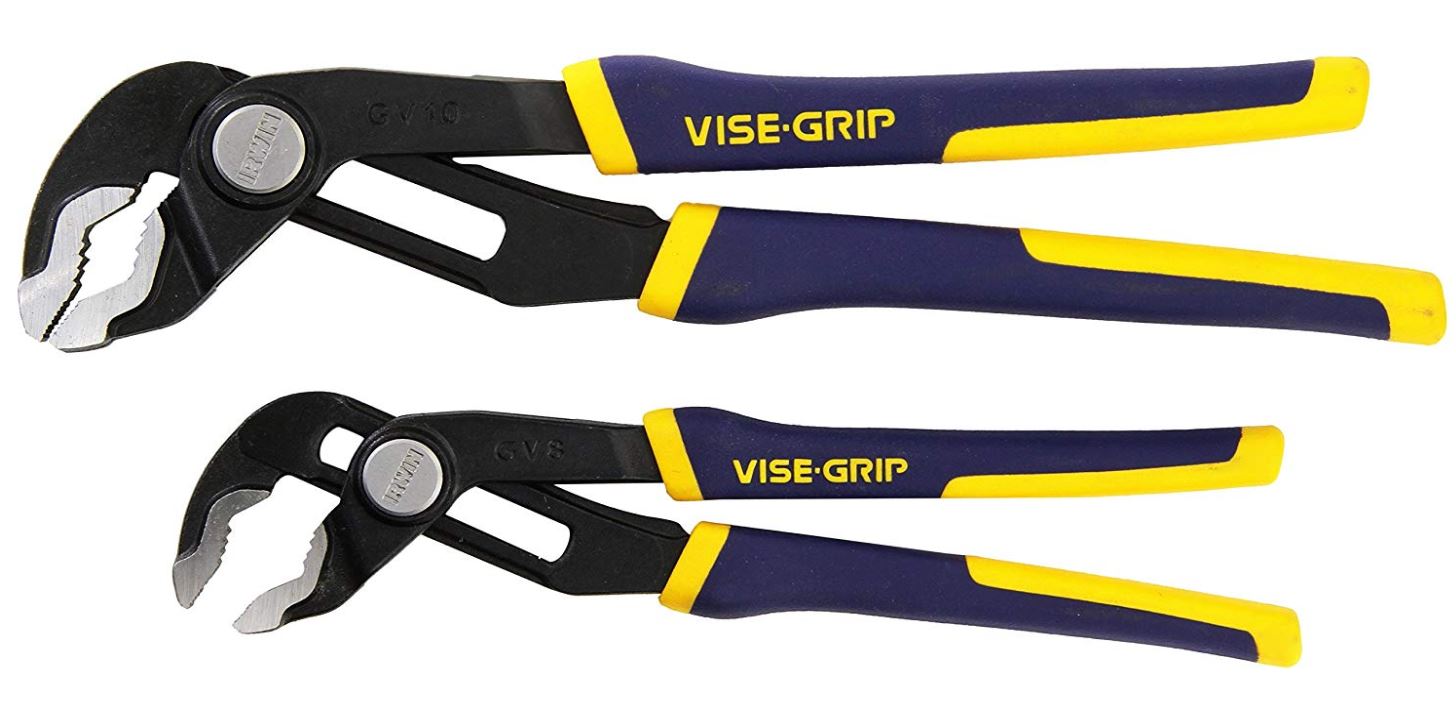 Irwin Tools Vise-Grip GrooveLock Pliers Set, V-Jaw, 2 Piece, 2078709 - image 2 of 2