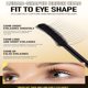 thumbnail image 5 of Máscara de pestañas denso, volumen natural y longitud, delineador de ojos - Resistente al agua, al sudor y a las manchas, para pestañas, 10 ml, negro de ojos, 5 of 7