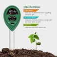 thumbnail image 2 of 3 in 1 Soil Tester, Soil pH Tester, Soil Moisture Meter, Soil Light Intensity Tester, 3 in 1 Soil Tester for Garden and Agriculture (No Battery Needed), 2 of 4