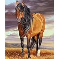 thumbnail image 1 of 30 × 40 Pintura de diamante Bordado Kit completo de pintura de diamante en abalorios Pasta de diamante Paisaje Accesorios Lienzo 5d Imagen Adulto Niño Lote de diamantes de imitación Rompecabezas Dibujo Decoración de pared Dormitorio Otoño Paisaje Animal Coche Lindo brillar Electrónica, 1 of 5