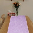 thumbnail image 4 of Caminito de mesa de telas no tejidas Unique Bargains, lavable a máquina, para decoración del hogar, 25 metros, color púrpura, 4 of 6