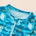 thumbnail image 4 of Boys Swimwear Toddler Swimsuit With Cartoon Print For Beach Pool Water Play Infant Baby Rash Guard Summer Bathing Suit, 4 of 6