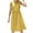 Yellow formal dresses for women, variant on Wycnly Formal Dresses for Women Casual Ruffle Sleeve Smocked Swing Tank Midi Dresses Sleeveless Round Neck Solid 2025 Summer Knee-Length Dress Yellow XS