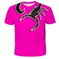 thumbnail image 1 of 2022 New Summer Animal Scorpion T-shirt For Children Fashion Short-Sleeved Hip-Hop T-shirt Streetwear Cool Kids T Shirts Oversiz6T Gong Bohan LED, 1 of 2