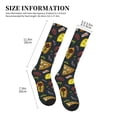 thumbnail image 2 of Compression Socks For Women And Men - Ham Pepper Pizza Compression Socks Circulation For Workout, 2 of 2