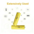 thumbnail image 6 of PKCELL 10PCS AA NiCd Ni-Cd 300 mAh 1.2V Rechargeable Battery for Solar Lights, 6 of 8