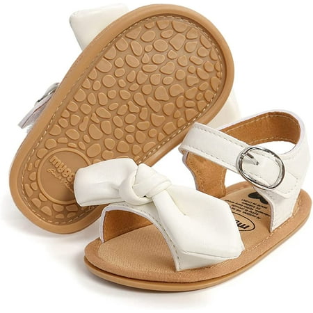 

QWZNDZGR Infant Baby Boys Girls Sandals Soft Non-Slip Rubber Sole Summer Toddler Baby Walking Shoes Flat Shoes First Walkers