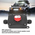thumbnail image 3 of DC12 to 32V Inline Switch, IP67 Waterproof Inline Cord Switch, ON Off Toggle Switch with Dual Side Wire Design, Universal Outdoor Inline Power Switch for Vehicle, 3 of 7