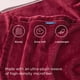 thumbnail image 3 of Manta Bedsure GentleSoft de Franela para Cama Individual 150x200cm Roja, 3 of 7