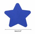 thumbnail image 2 of Unique Bargains 4 Pcs Self-Adhesive Five-pointed Star Durable Nylon Repair Patches 3.15"x3.15" Blue, 2 of 4