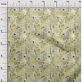 thumbnail image 3 of oneOone Cotton Flex Light Green Fabric Floral Craft Projects Decor Fabric Printed By The Yard 40 Inch Wide, 3 of 4