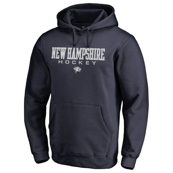 Men's Navy New Hampshire Wildcats Team Unity Hockey Pullover Hoodie