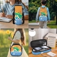 thumbnail image 3 of Garronmavis Rainbow Baby Dinosaur Kids Boys Backpack 4-Piece Set - Includes School Backpack, Lunch Bag, Pencil Case, Water Holder Case, Lightweight School Bag for Outdoor Picnic, 3 of 8