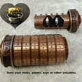 thumbnail image 3 of Amdohai Boîte Cadeau Rétro Anniversaire Saint-Valentin Cylindre Lockbox Alphabet Code Serrures, 3 of 6