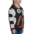 thumbnail image 3 of Fotbe Books1 Pattern Youth Pullover Hooded Sweatshirt, Boys Hoodie, Kangaroo Pocket Hoodie for Kids Girls -Medium, 3 of 6