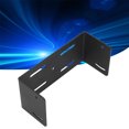 thumbnail image 1 of Metal Radio Mount Bracket, Easy Installation Black Radio Mounting Bracket Wear Resistant  Metal with Installation Accessory for IC-E2820 for  MBF4, 1 of 7