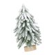 thumbnail image 2 of Árbol de Navidad artificial, árbol de cedro, árbol de Navidad, vacaciones, vintage, flocado, Navidad. con Nieve Blanca Talla M, 2 of 9