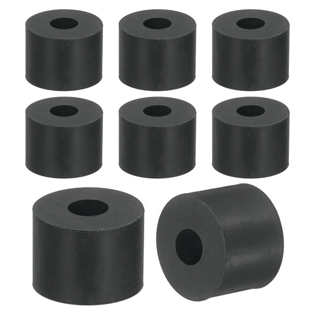 18Pack Thick Rubber Spacer, 5/8 Inch OD x 1/4 Inch ID x 1/2 Inch Thickness