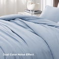 thumbnail image 3 of Juego de edredón Bedsure Queen, azul claro, suave para todas las estaciones, 3 of 9