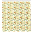 thumbnail image 3 of Ambesonne Caterpillar Shower Curtain, Colorful, 69"Wx84"L, Multicolor, 3 of 3