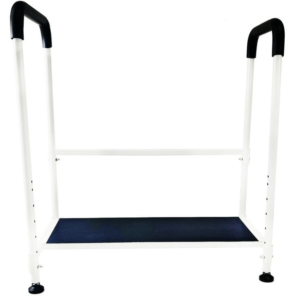 Tlongxia Bedrails are Suitable for Elderly and Disabled People with Limited Mobility Equipped with Height Adjustable Portable Medical Bed 2 Step stools and Sensing LED Lights