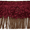 Burgundy Multi, variant on Expo Int'l 6" Leather And Hairy Gimp Fringe Trim by the yard (Sold by the Yard)