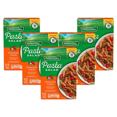 (5 Pack) Hidden Valley Homestyle Italian Pasta Salad - 7.25 (Best Cold Pasta Salad Ever)