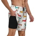 thumbnail image 3 of Daiia Dachshund Dog Puppy Mens Swim Trunks Swim Shorts Quick Dry Swim Shorts with Mesh Lining Pockets-Medium, 3 of 9