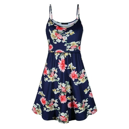 

Bescita Print Sling Breast-Feeding Pregnant Woman Maternity Nursing Dress