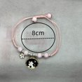 thumbnail image 4 of Yungqi-pulsera de gato con dibujos de animales para niñas y mujeres, regalo de amistad, colgante de flor esmaltada, correa, pulseras de cuerda, joyería, 4 of 5
