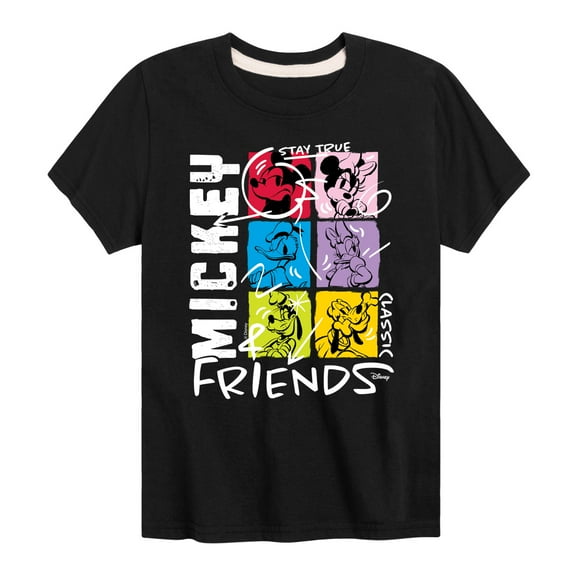 Disney - Streetwear Shot - Toddler & Youth Short Sleeve Graphic T-Shirt