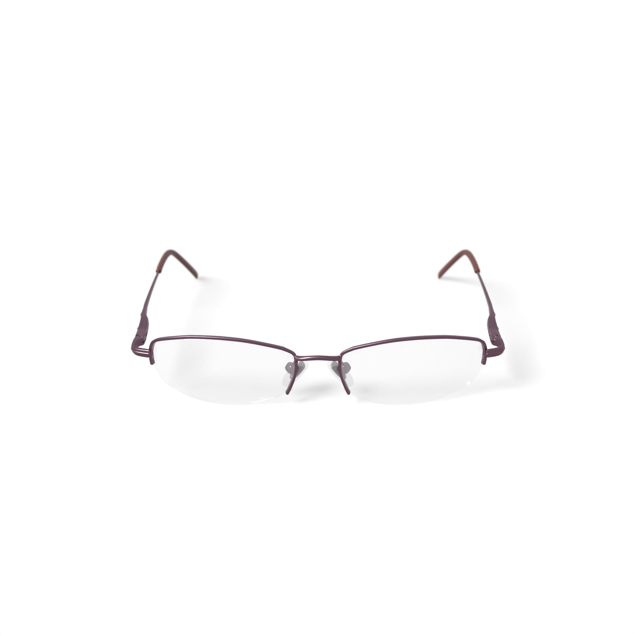 Walmart Women's FM9198 Oval Prescription Eyeglasses with Case, Shiny Pink