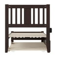 thumbnail image 6 of AFI Tahoe Solid Wood Twin Platform Bed with Footboard & Twin Trundle in Espresso, 6 of 6