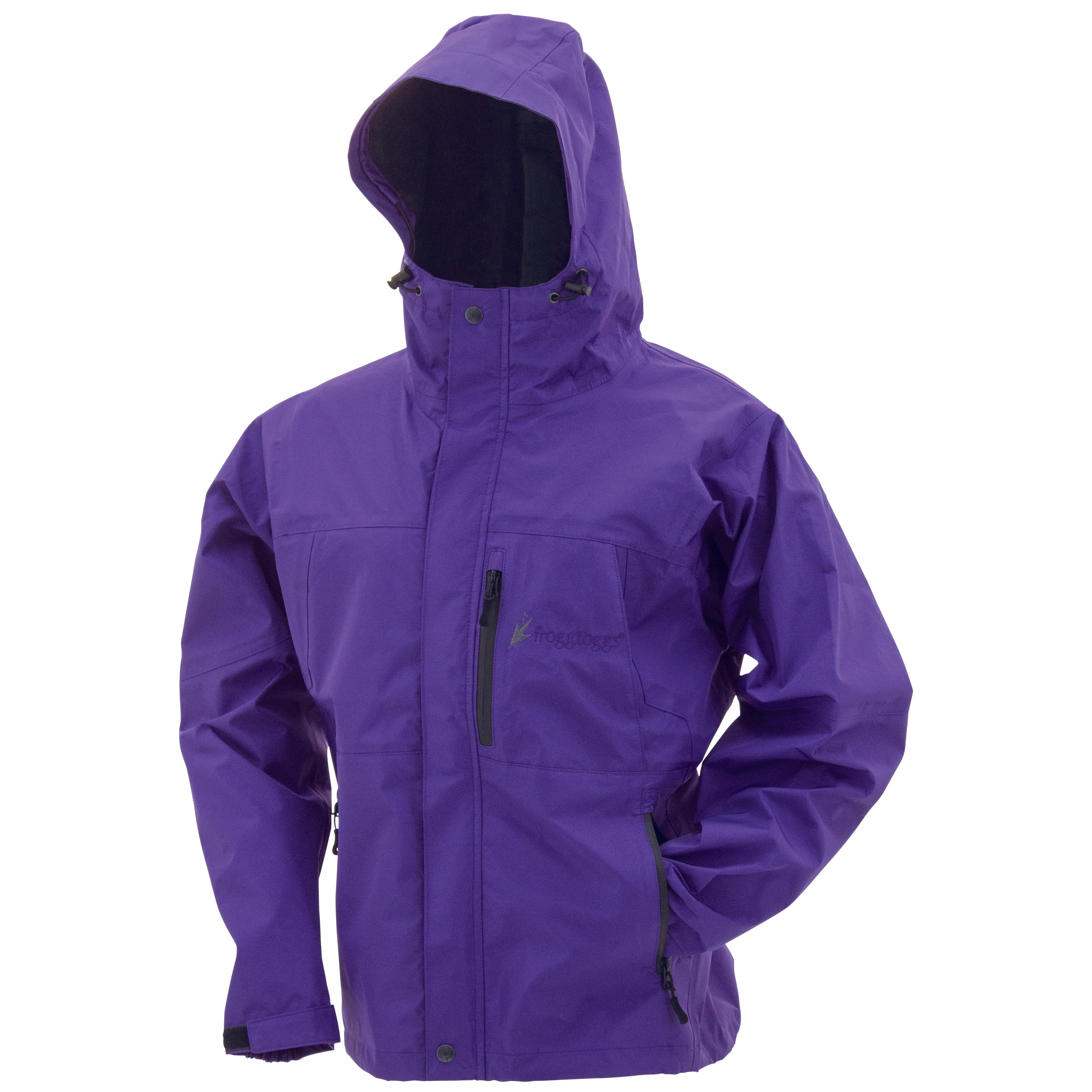 frogg toggs Women's Toadrage Jacket, Purple, Size XXL