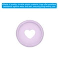 thumbnail image 4 of 24mm Plastic Book Binding Discs, 22 Pack Discbound Expansion Discs Heart Binder Rings for DIY Notebook Planner, Purple, 4 of 6